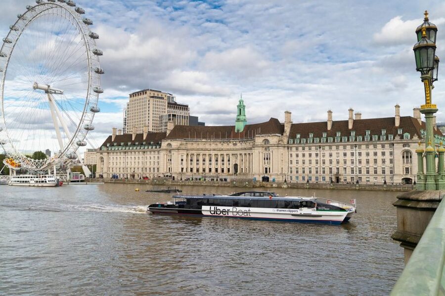 London: Uber Boat 1-Day Hop-On Hop-Off and Cable Car Tickets - North Greenwich and the IFS Cloud Cable Car