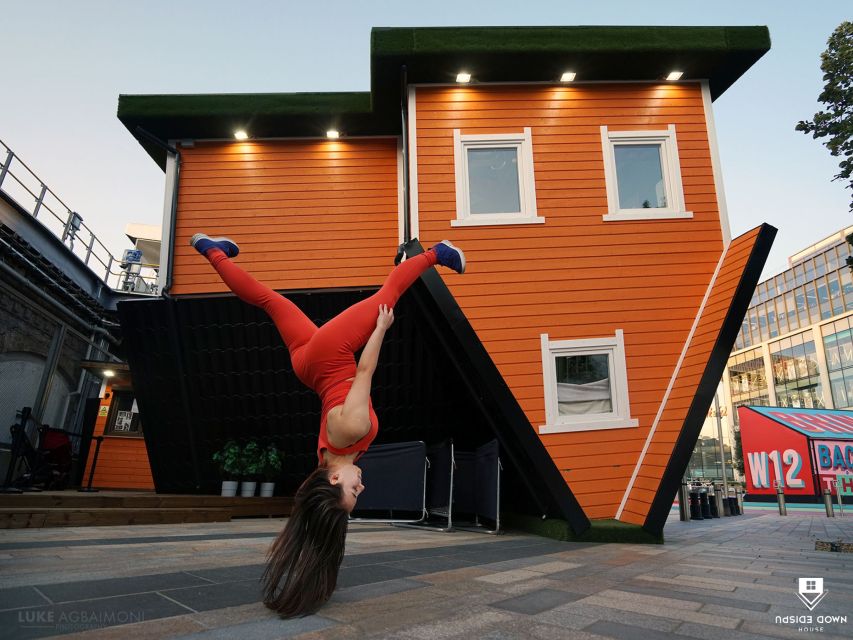 London: Upside Down House Westfield White City Entry Ticket - Inside the upside-down rooms