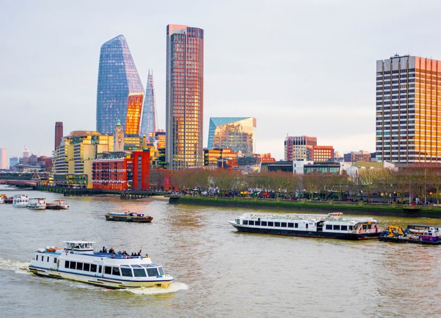 London: Westminster to Tower Bridge River Thames Cruise - Butler’s Wharf is the endpoint, not the Tower of London