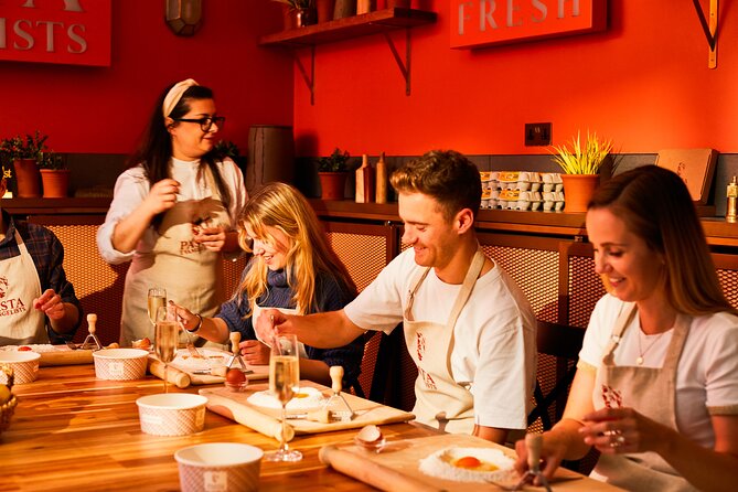 Pasta Making with Unlimited Prosecco in London's West End - Who will enjoy this class most