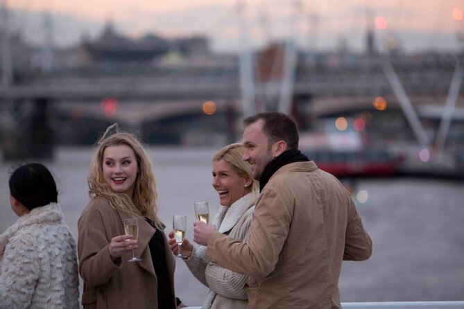 River Thames Evening Cruise with Sparkling wine and Canapés - What the $45.22 fare is worth