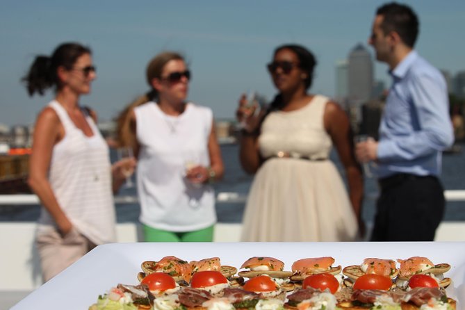 River Thames Evening Cruise with Sparkling wine and Canapés - Westminster and the Houses of Parliament