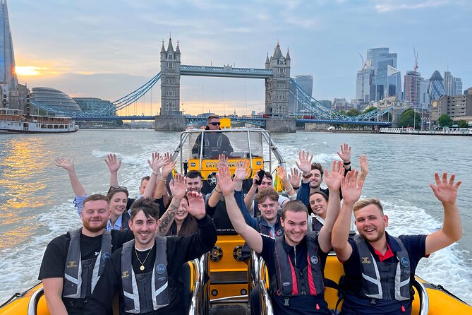 Speedboat 'Tower RIB Blast' from Tower Millennium Pier - 20 minutes - Speed, soundtrack and skipper commentary