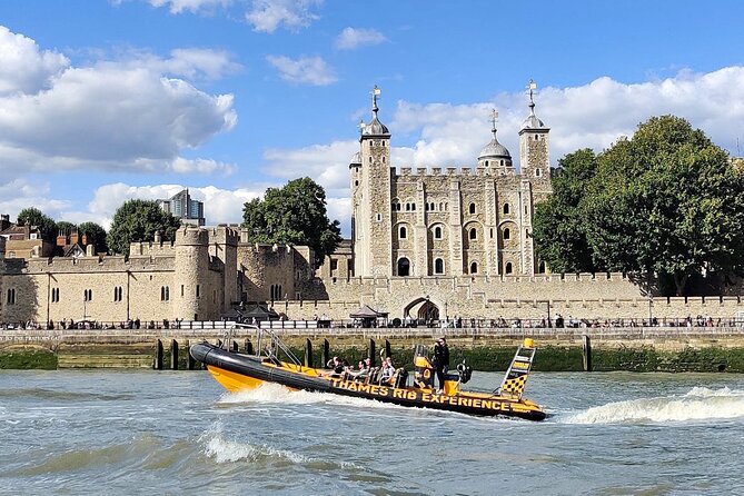 Speedboat 'Tower RIB Blast' from Tower Millennium Pier - 20 minutes - Timing, weather and the firm departure