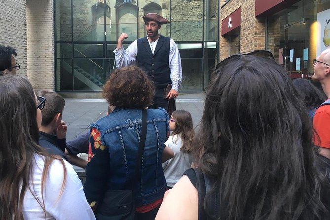 The Cloak and Dagger Tour in London - Borough Market, with a look below the surface