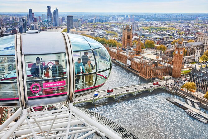 The London Eye Entry Ticket - Choosing a time that suits your day