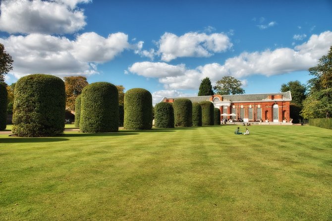 VIP Kensington Palace Gardens Tour & Royal Tea Crown Experience - Afternoon tea at the Orangery