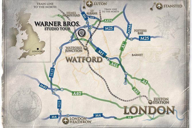 Warner Bros. Studio Tour with Transportation from London - Inside the Great Hall and Dumbledore’s office