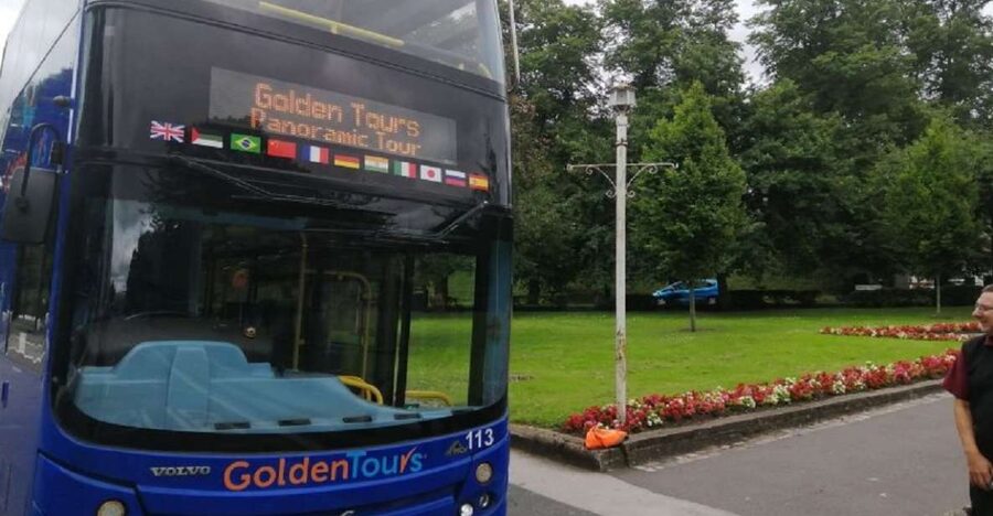Windsor: Golden Tours Open Top Hop-on Hop-off Bus Tour - Start with a loop, then choose your stops